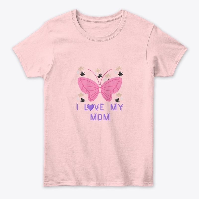 Pink butterfly Mothers Day 