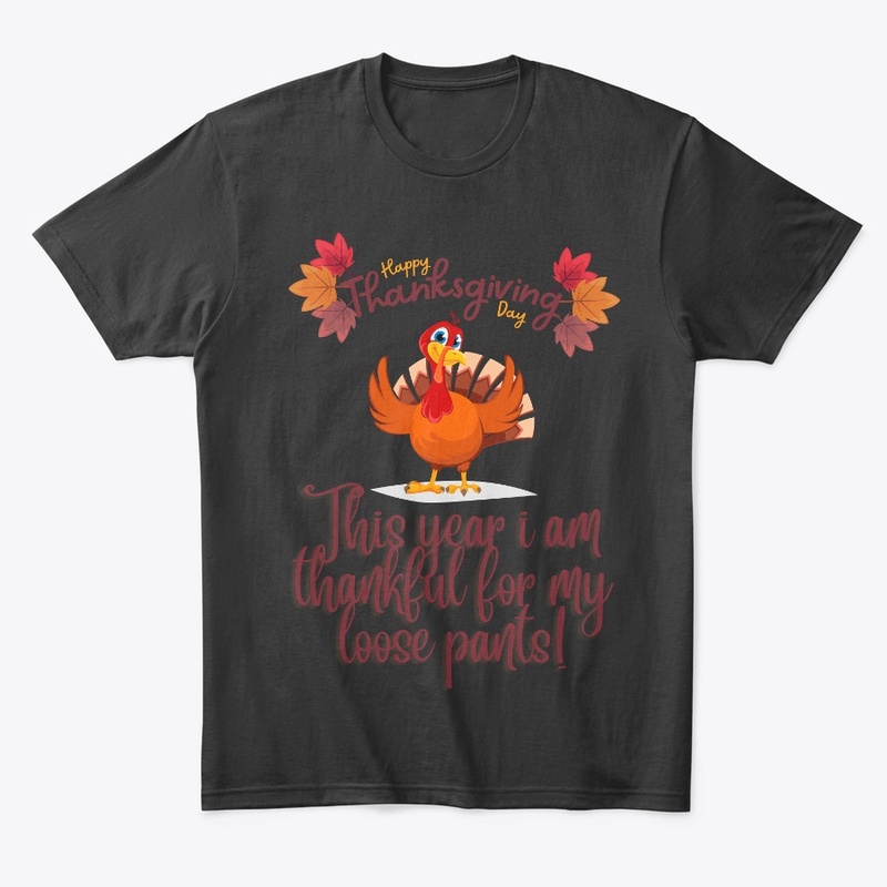 Funny thanksgiving - thankful loose pant