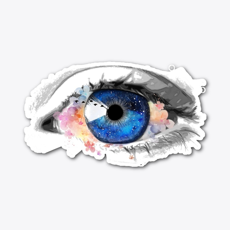 big blue eye
