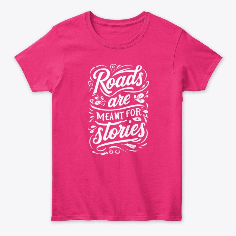 Roads Are for Stories Tee"USA"UK