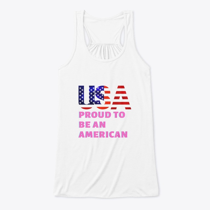 Proud To Be An American design