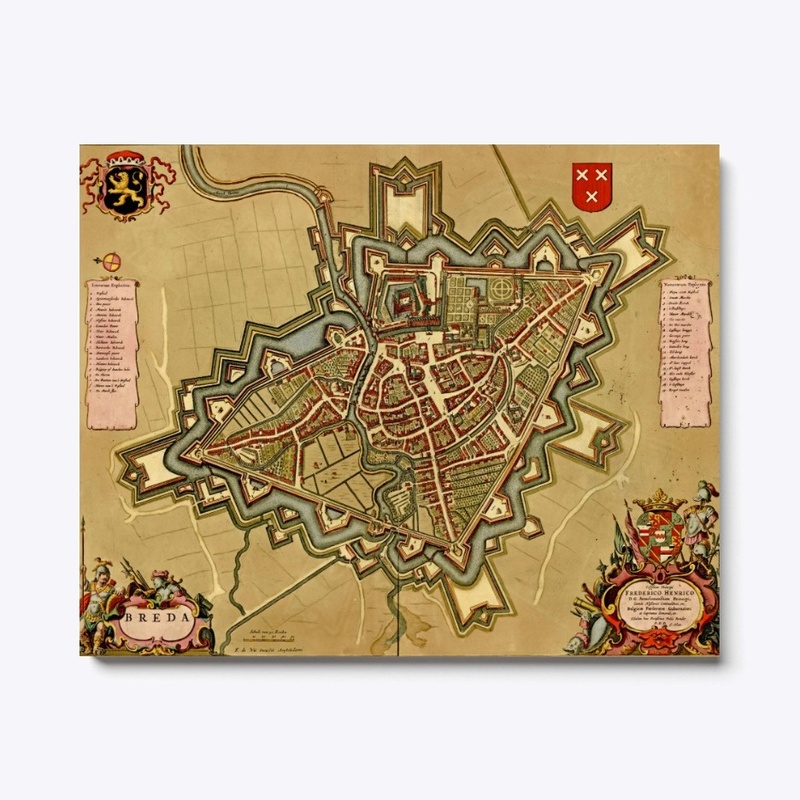 Historical Map of Breda