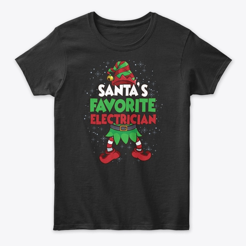 Santa's Favorite Electrician Hoodie