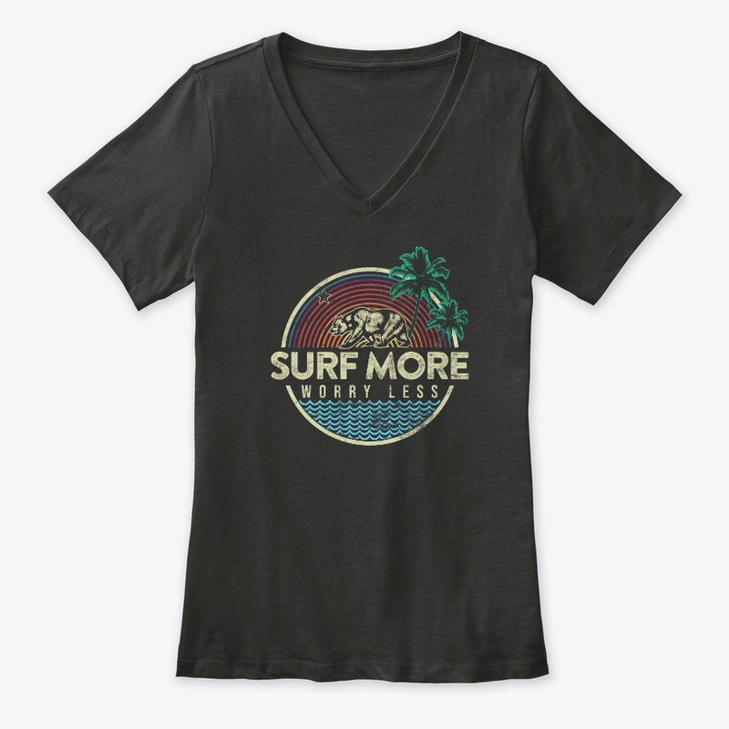 Surf more worry less Surfer