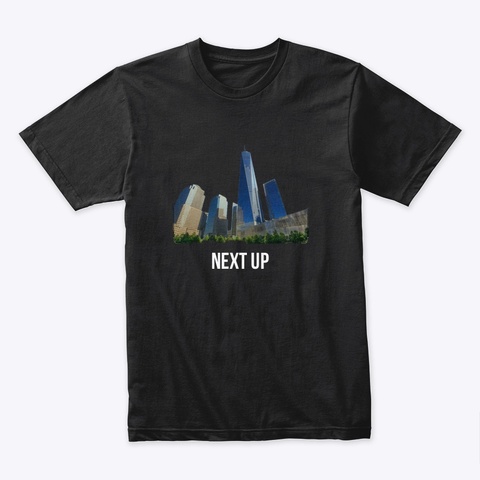 One World Trade Center  Black T-Shirt Front