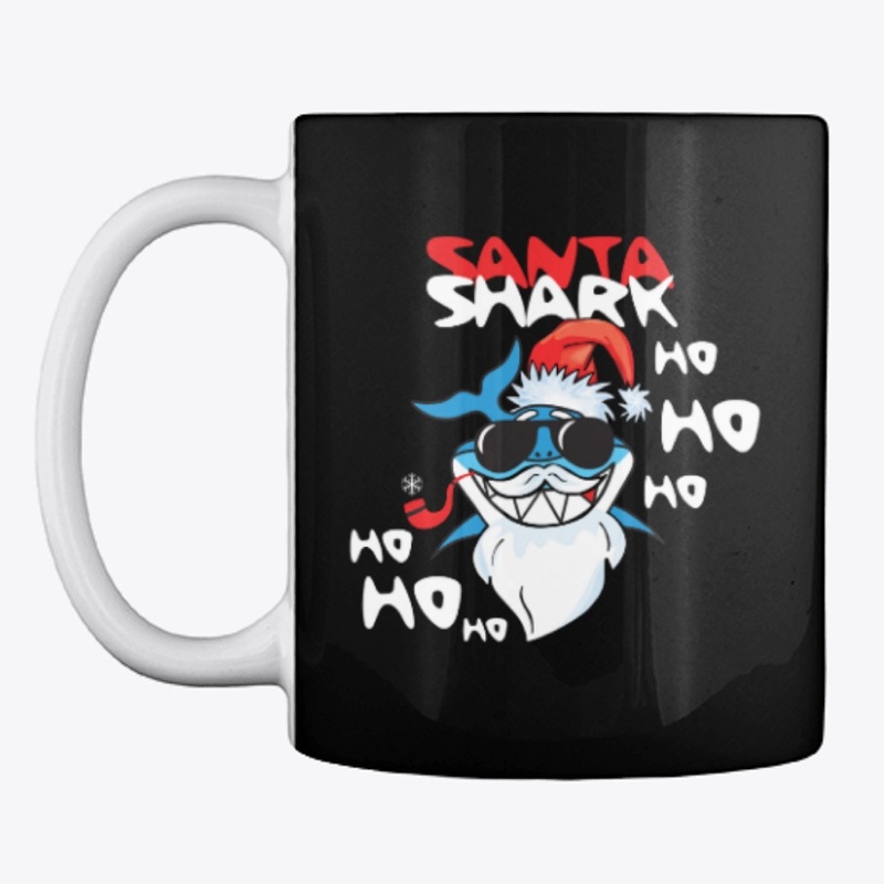 Santa Shark Merry Sharkmas Christmas