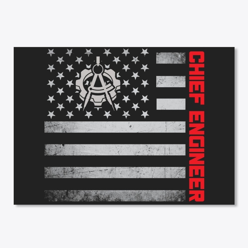 Chief Engineer US Flag Mask