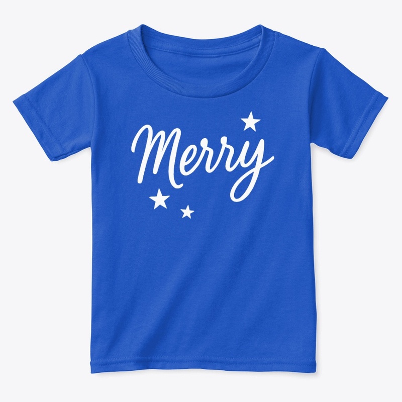 Merry – Christmas Script with Stars
