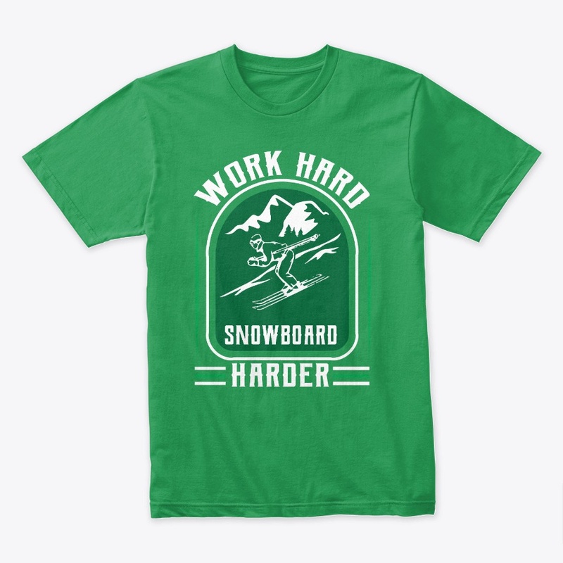 snow board t-shirt