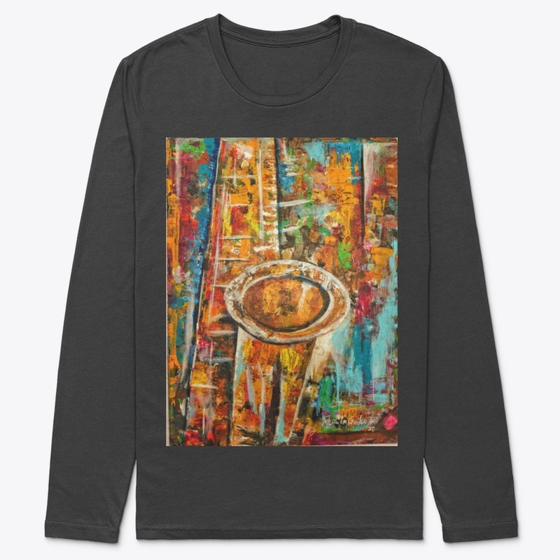 Abstract saxophone 🎷