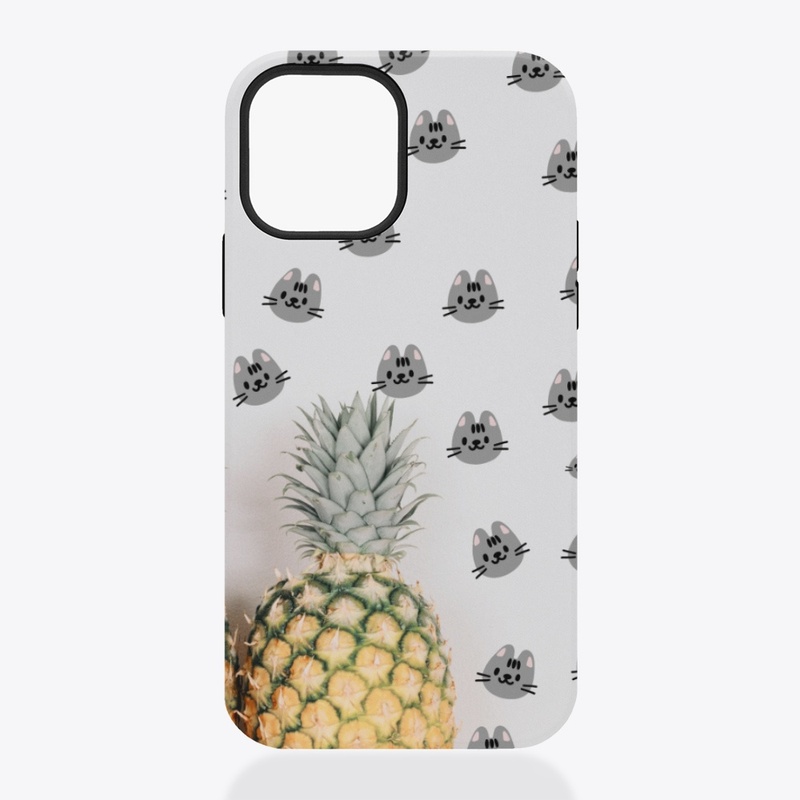 Cats & Pineapple Phone Case