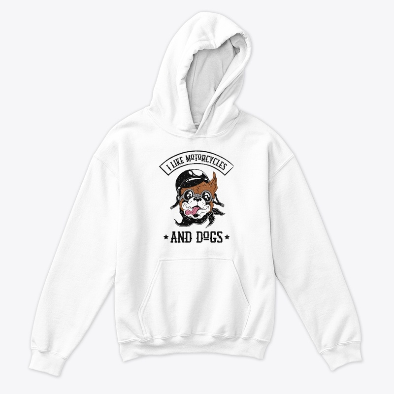 I Like Motorcycles And Dogs