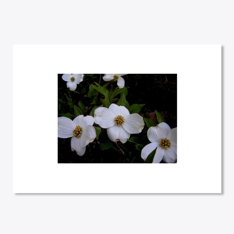 white flowers