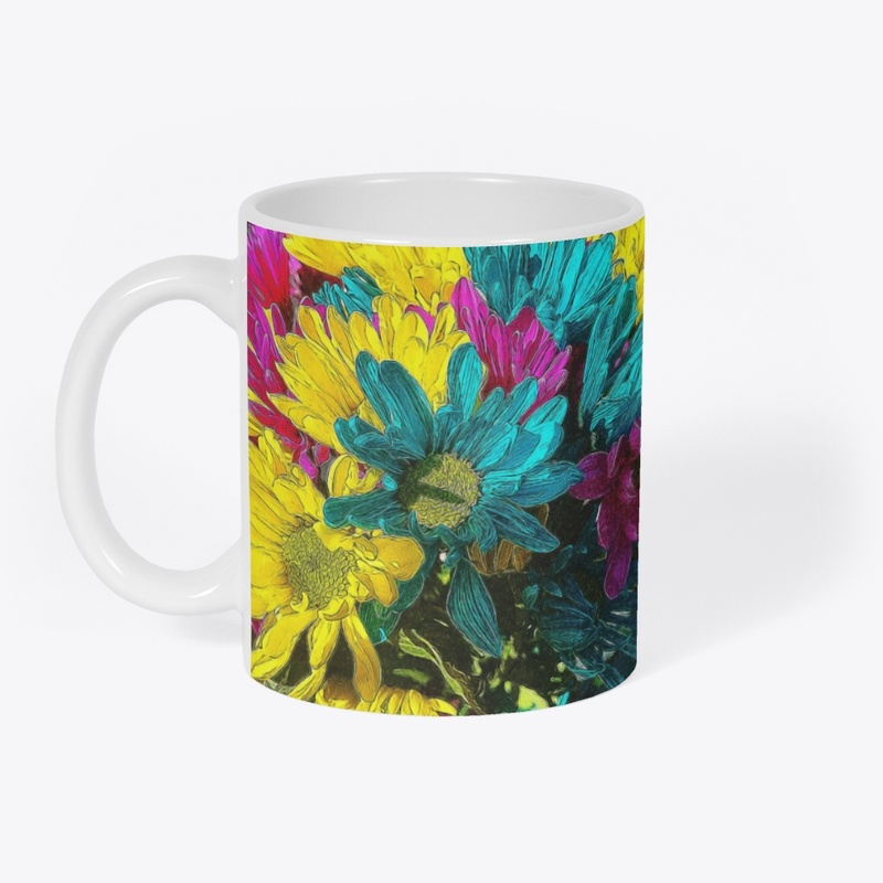 Colorful Daisies