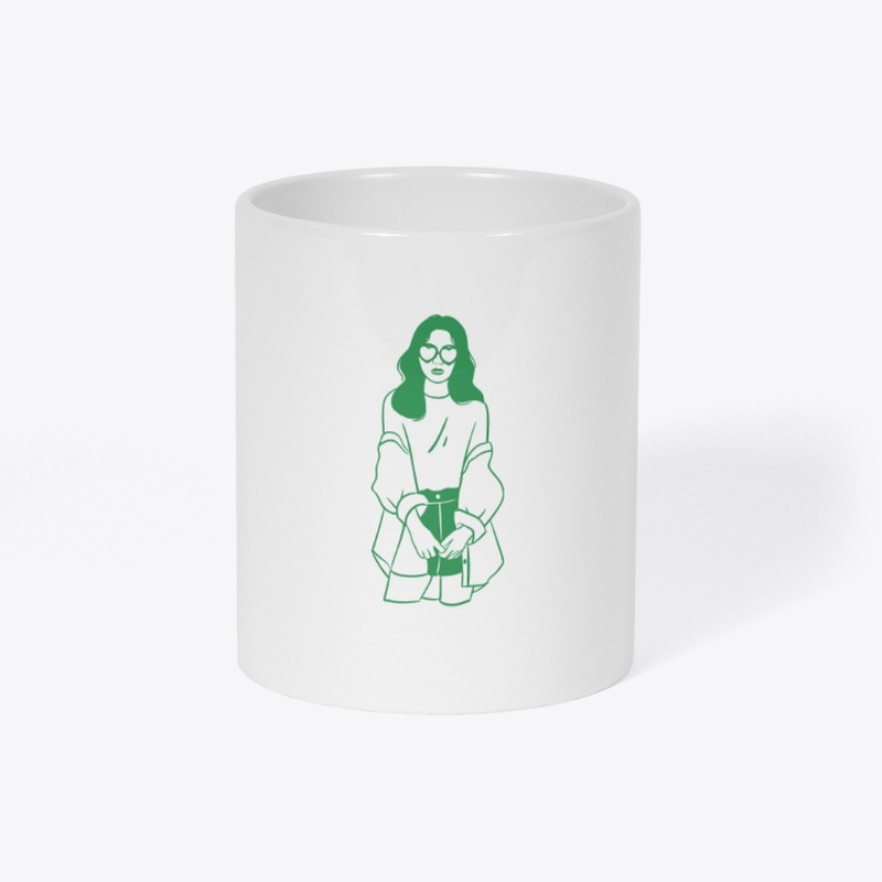 Green girl 