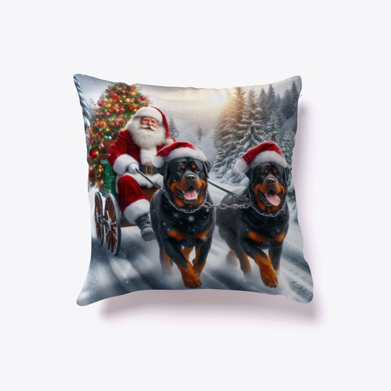 Rottweilers & Santa