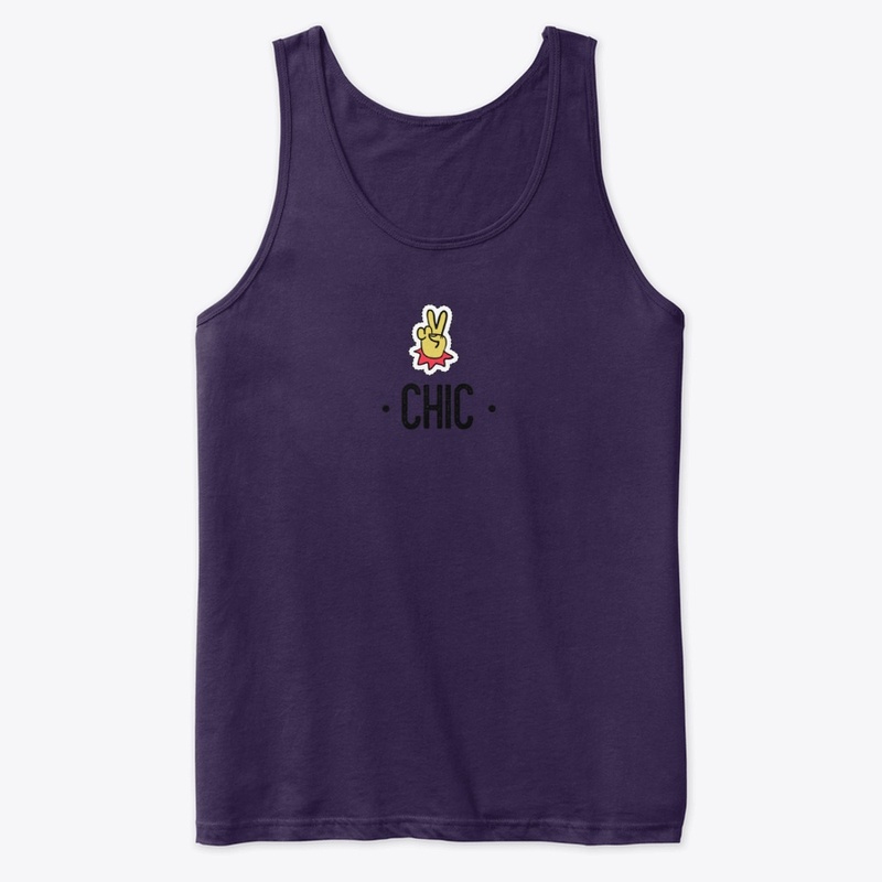 Chic Girl Peace Sign Design