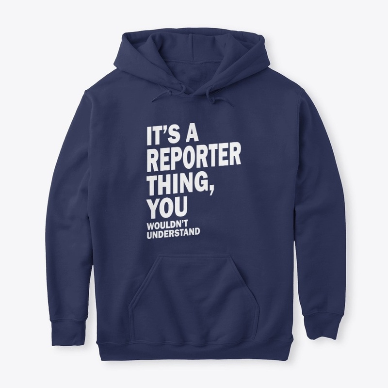 Reporter Job Title Tee Gift Mens Womens