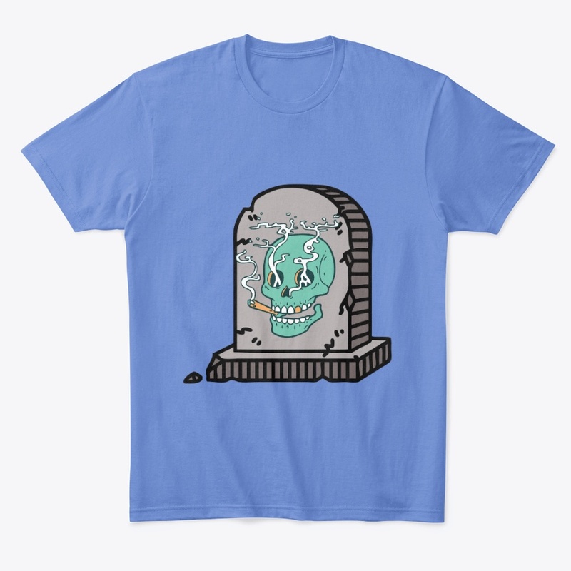 Smoking Skull