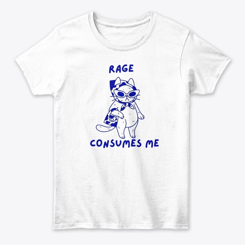 Rage Consumes Me T-Shirt Edgy Graphics 