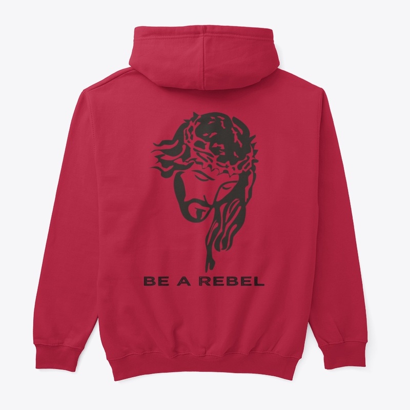 ACD - BE A REBEL HOODIE BLACK