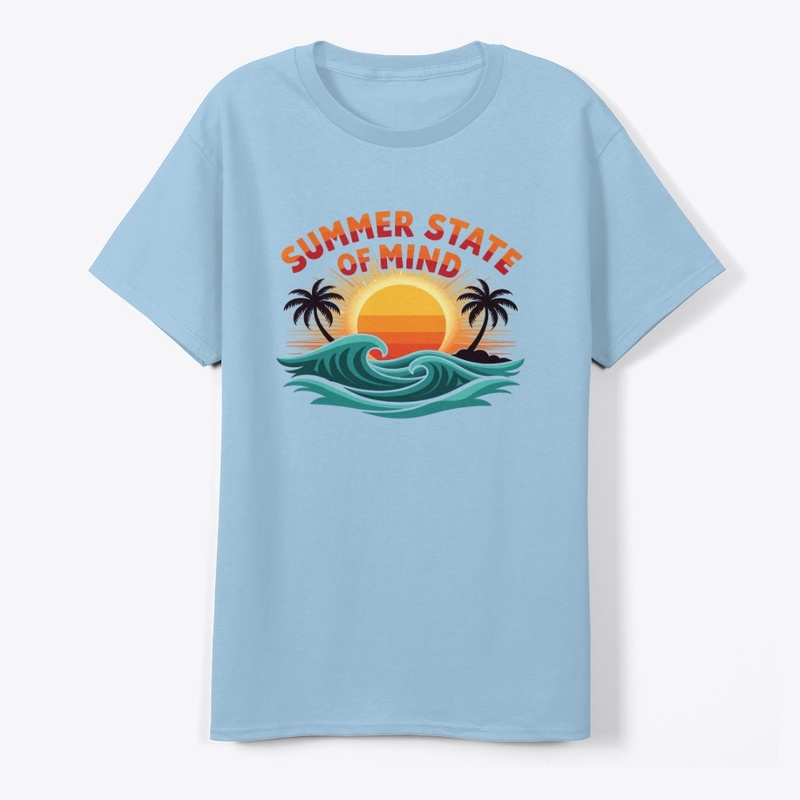 Summer State of Mind Beach Tee