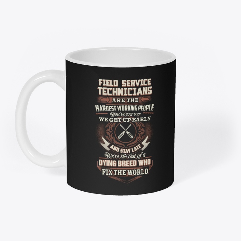 Field Service Technician Warrior Hoodie