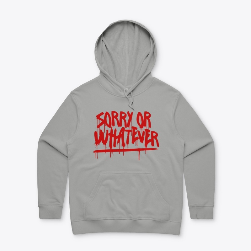 Amazing "Sorry or whatever" painting