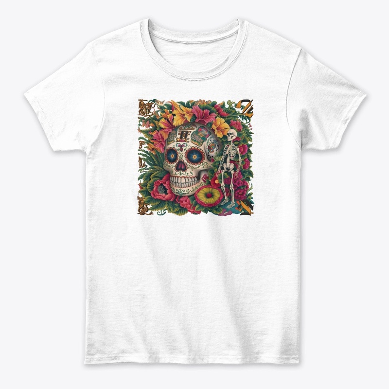 Vintage Sugar Skull Tattoo Tee πΊππ¦
