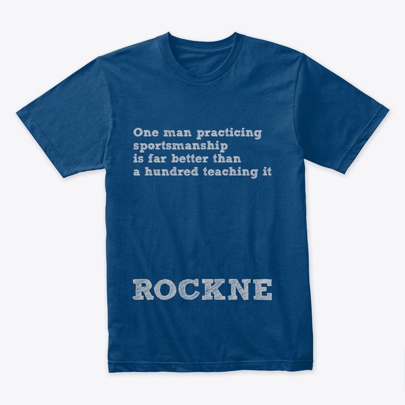 Sportsmanship quote Knute Rockne