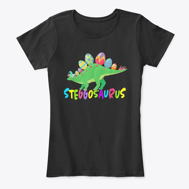 Stegosaurus Bunny Ears Egg Easter Day