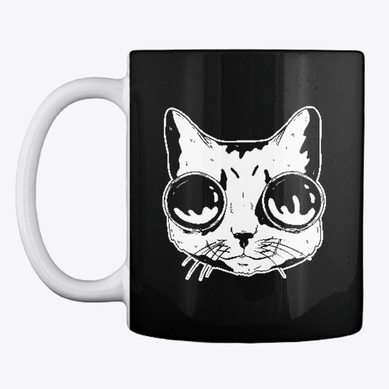 Swag Cat With Googles Cat Lovers