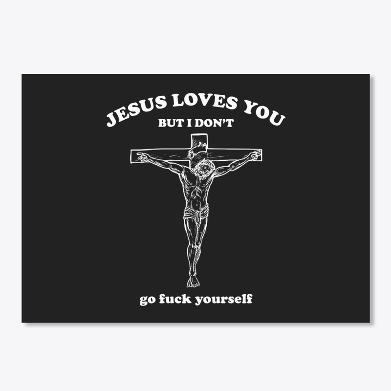 Geartalent Jesus Loves U Black Ver 3FH
