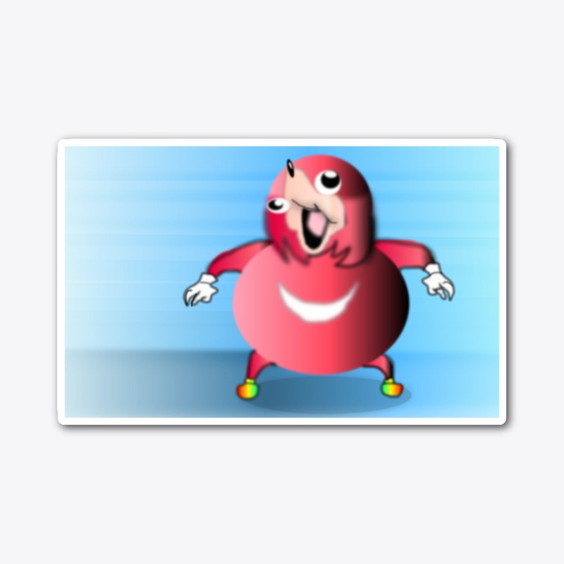 My Creation of the Knuckles Meme