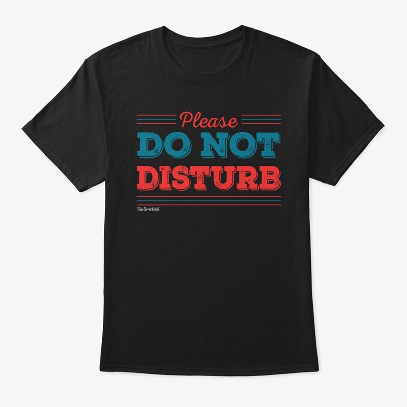 Футболка  TheSmokish Don't Disturb