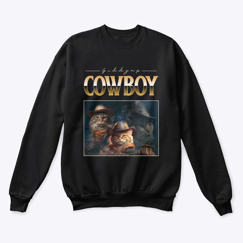 Giddy Up Cowboy Cat 