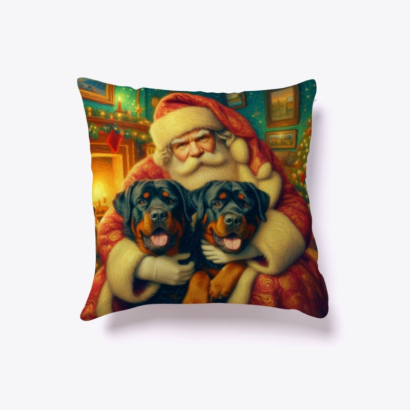 Rottweilers and Santa