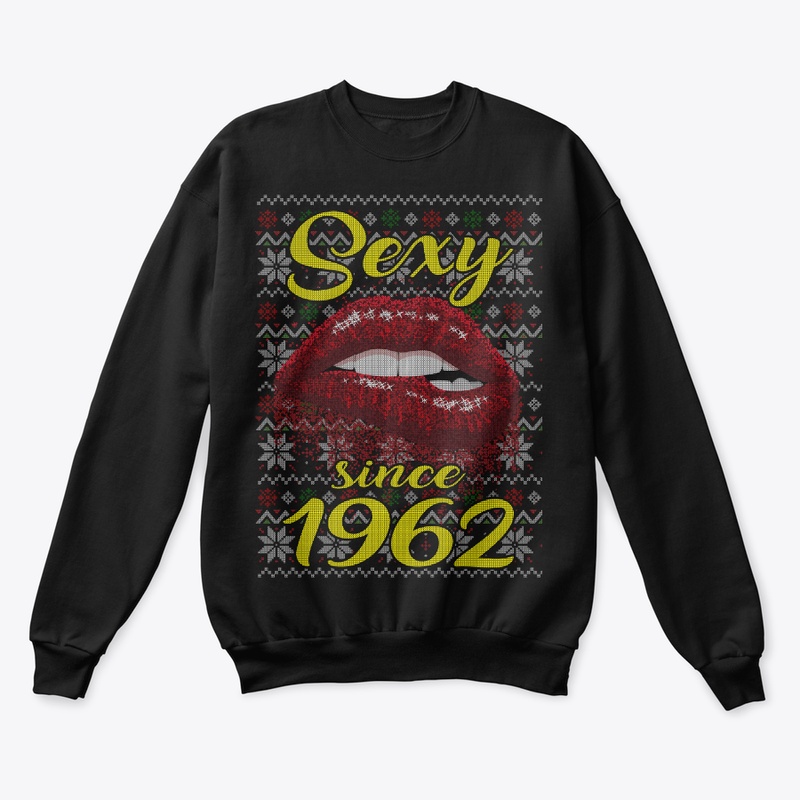 Sexy Since 1962 Ugly Christmas Sweater