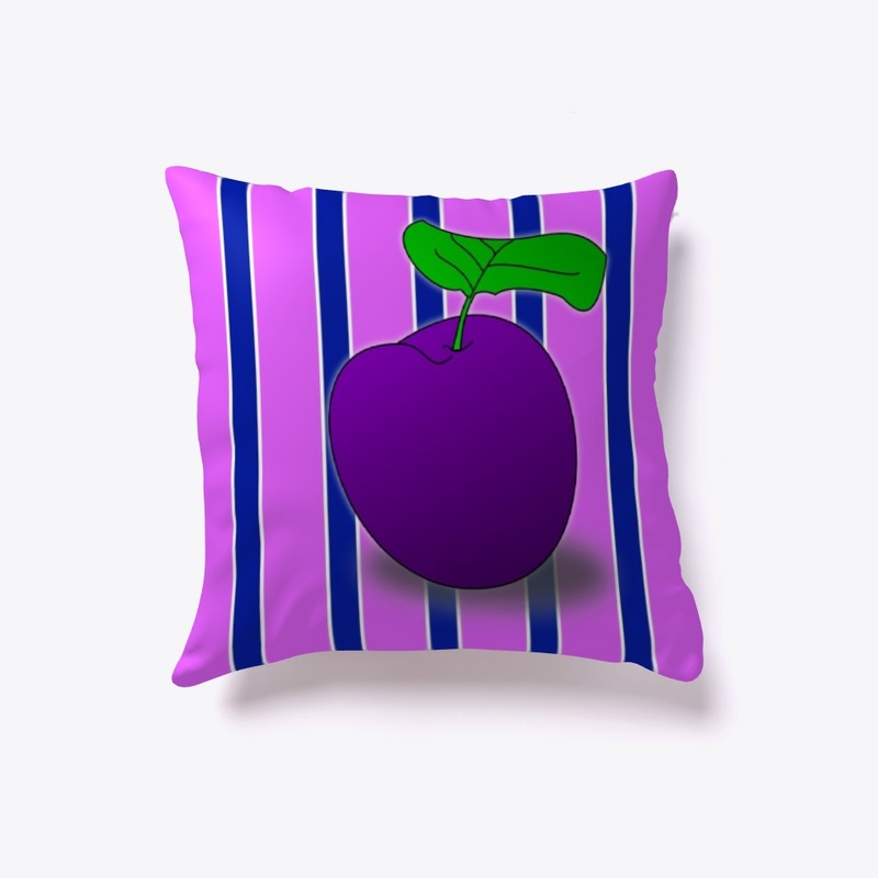 Plum on Fruit Striped Colors