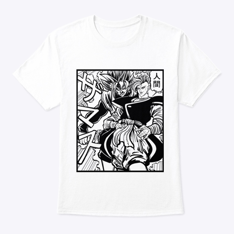 Bizzare Zamasu Tee - Black and White