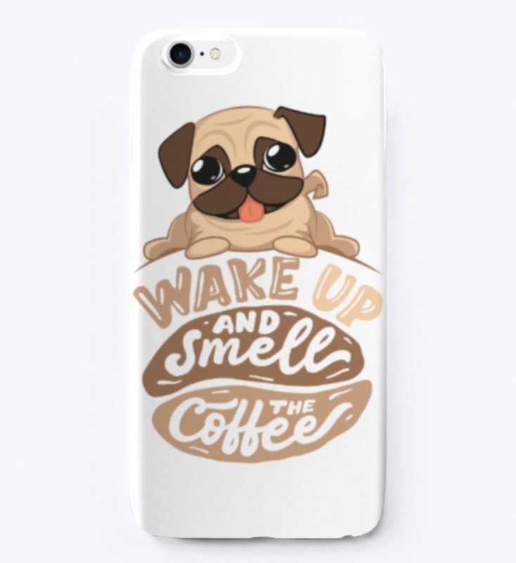 Pugs| dog | Wake up and smell the coffee