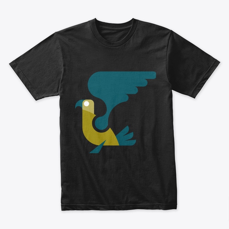 Bird design mid century style