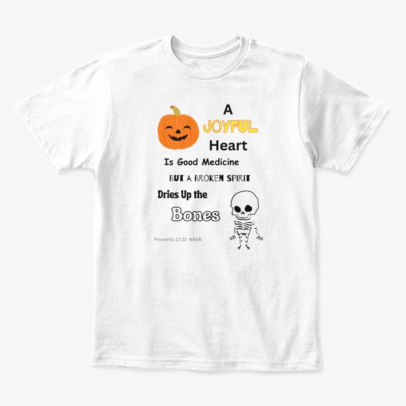 A Joyful Heart - for light color shirts