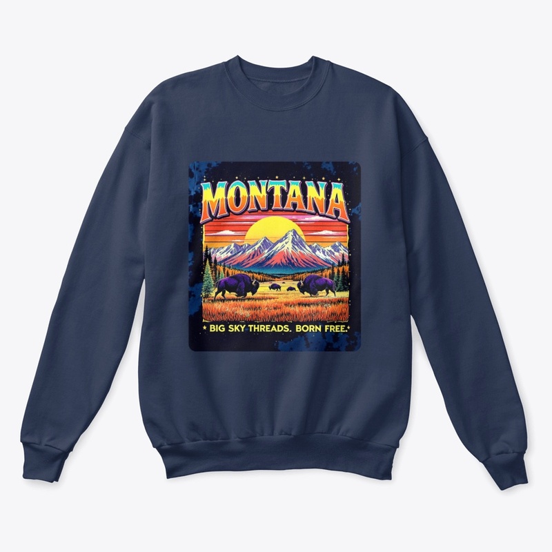 Montana Big Sky Threads – Born Free  
