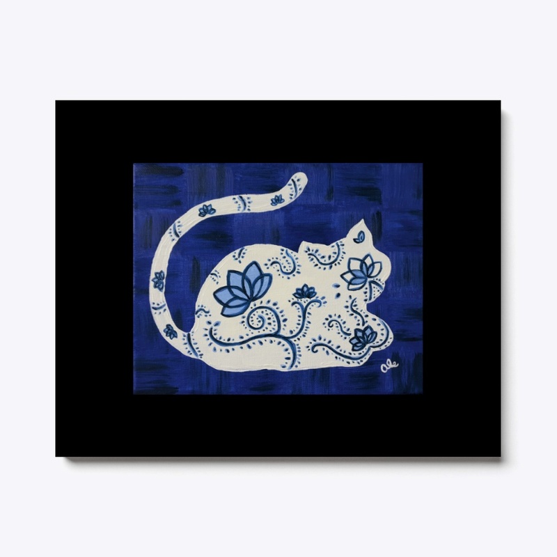 Royal Blue Kitty