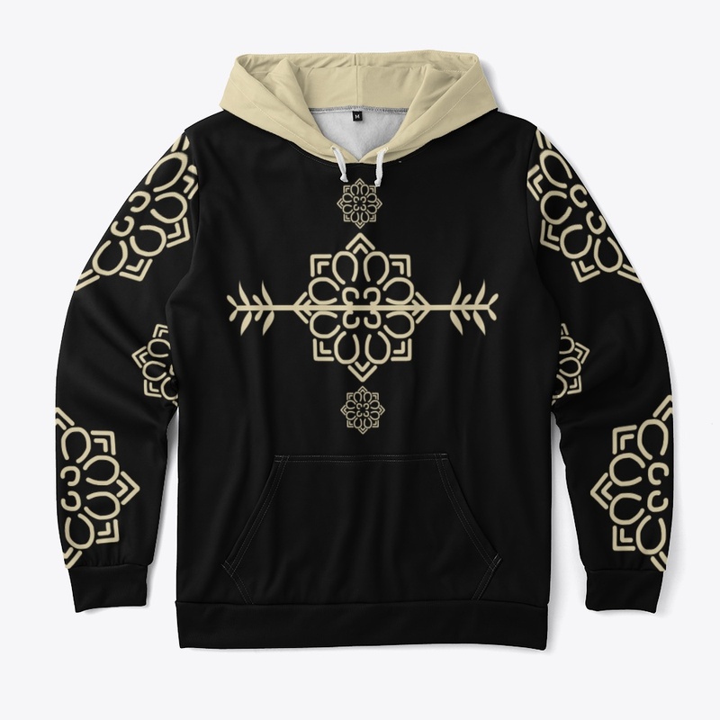 Geometric Print Hoodie