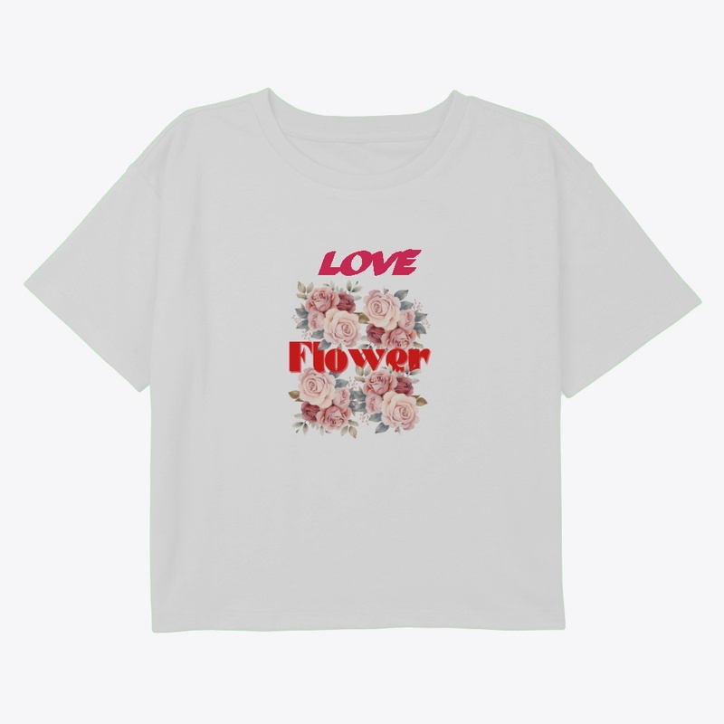 LOVE FLOWER TSHART