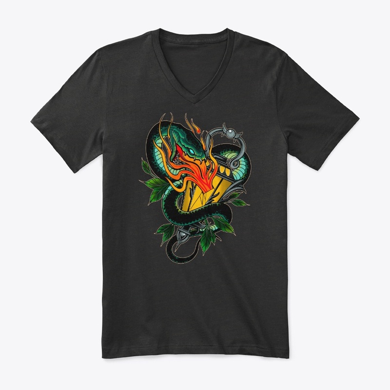 Neo-Trad Snake