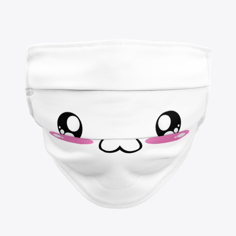 kawaii japaneses faces design: happy