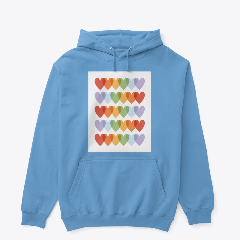 Colorful Love Hearts